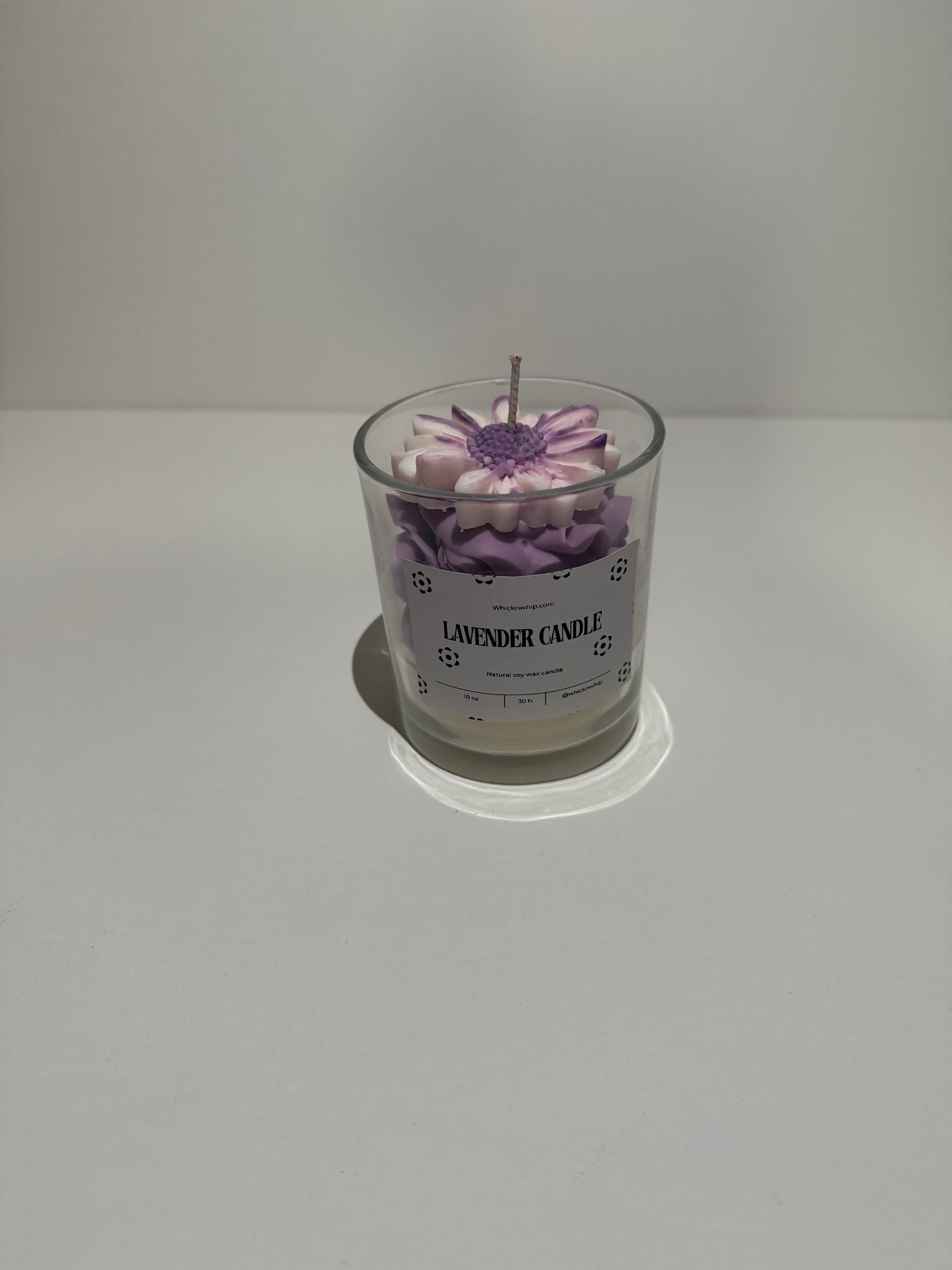 Lavender candle