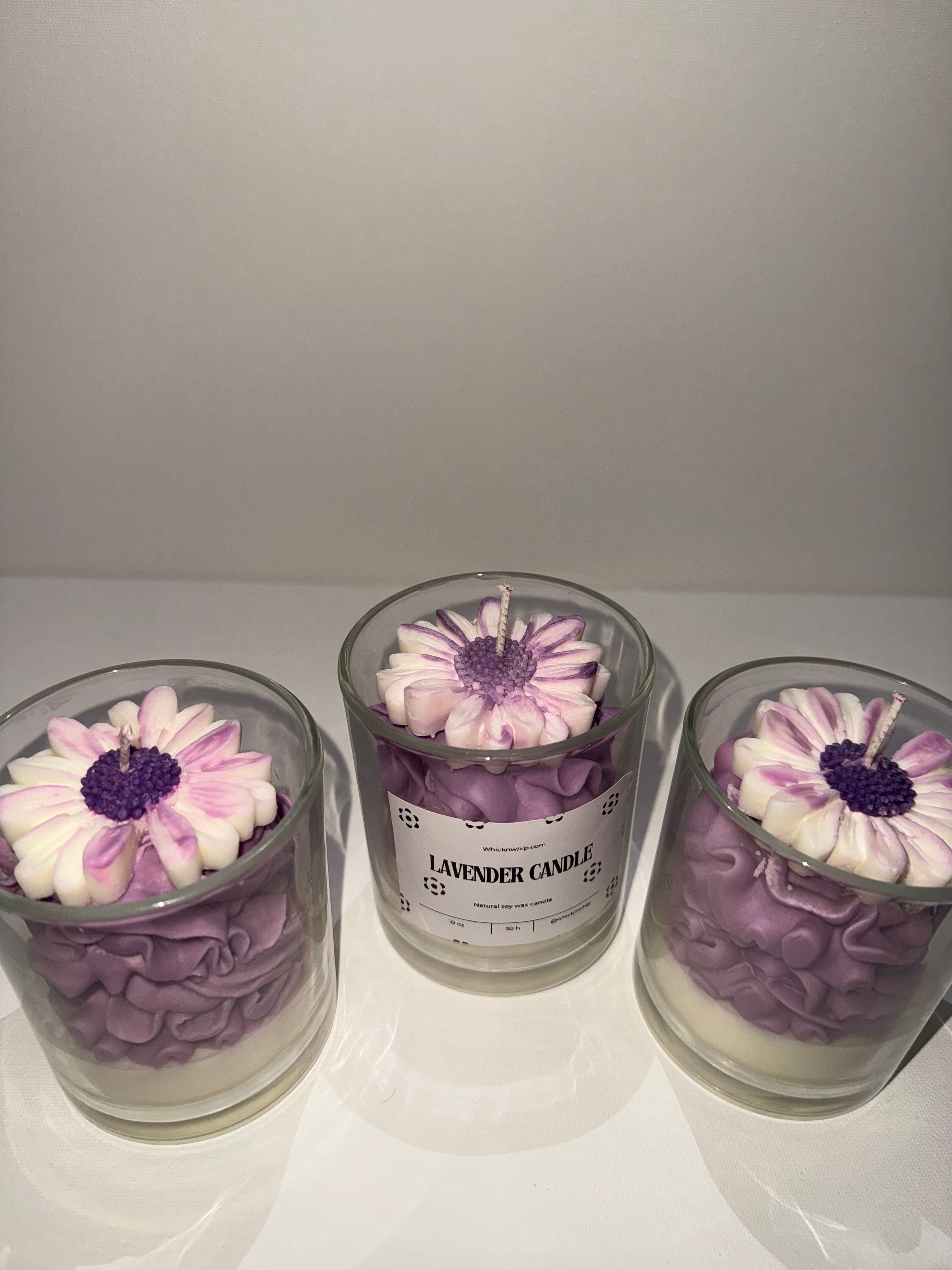 Lavender candle