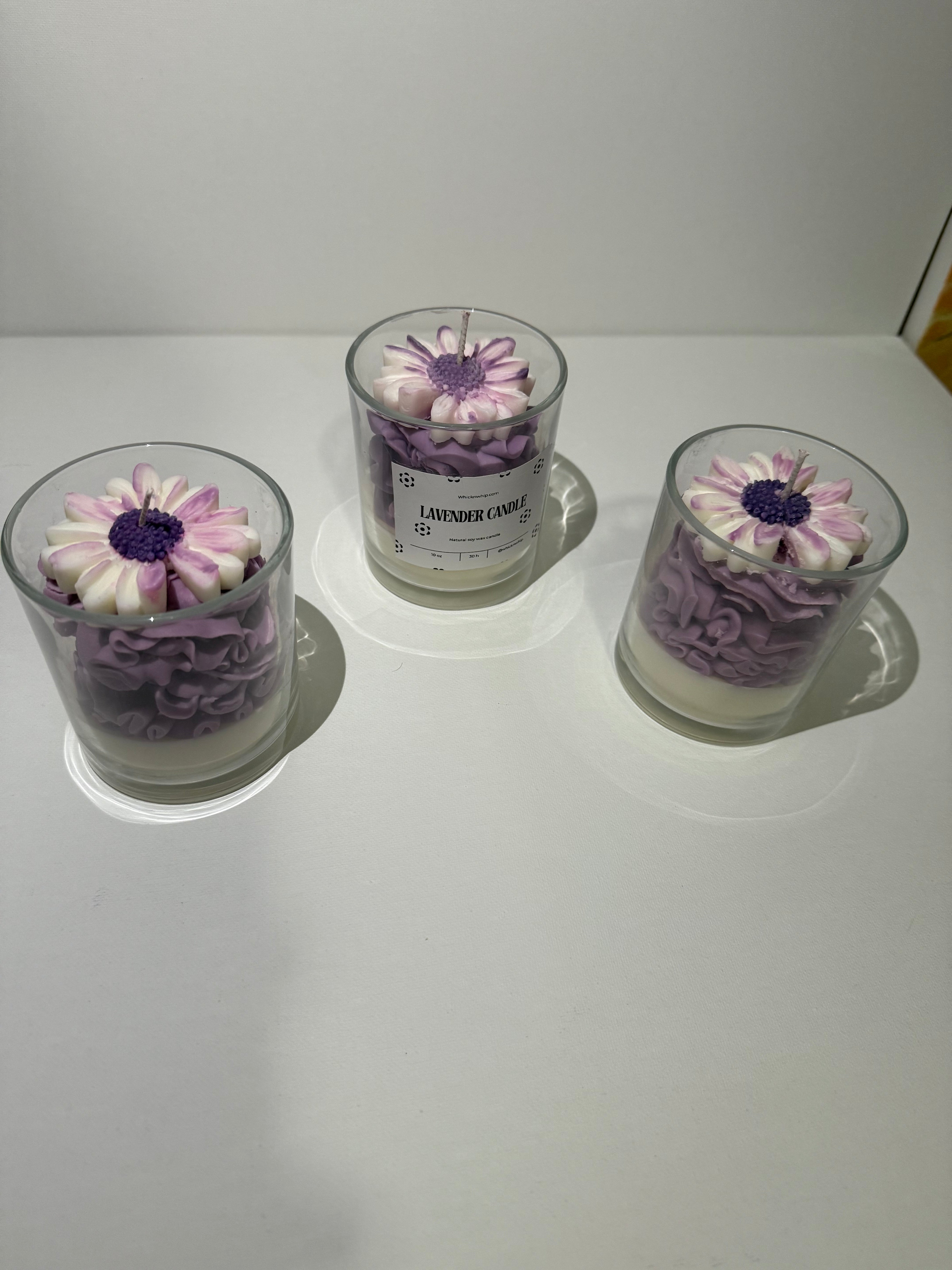 Lavender candle