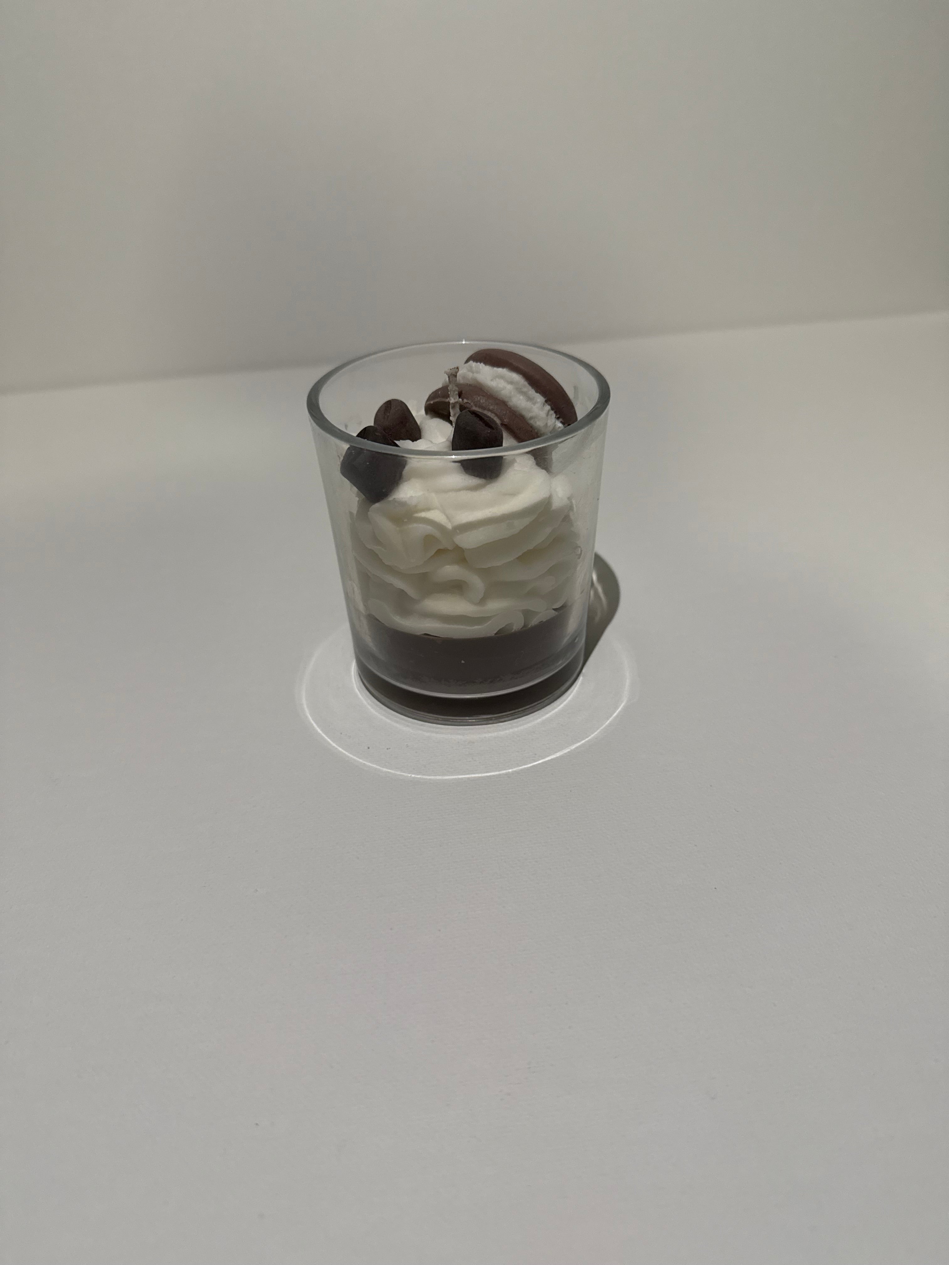 Coffe and cream candle