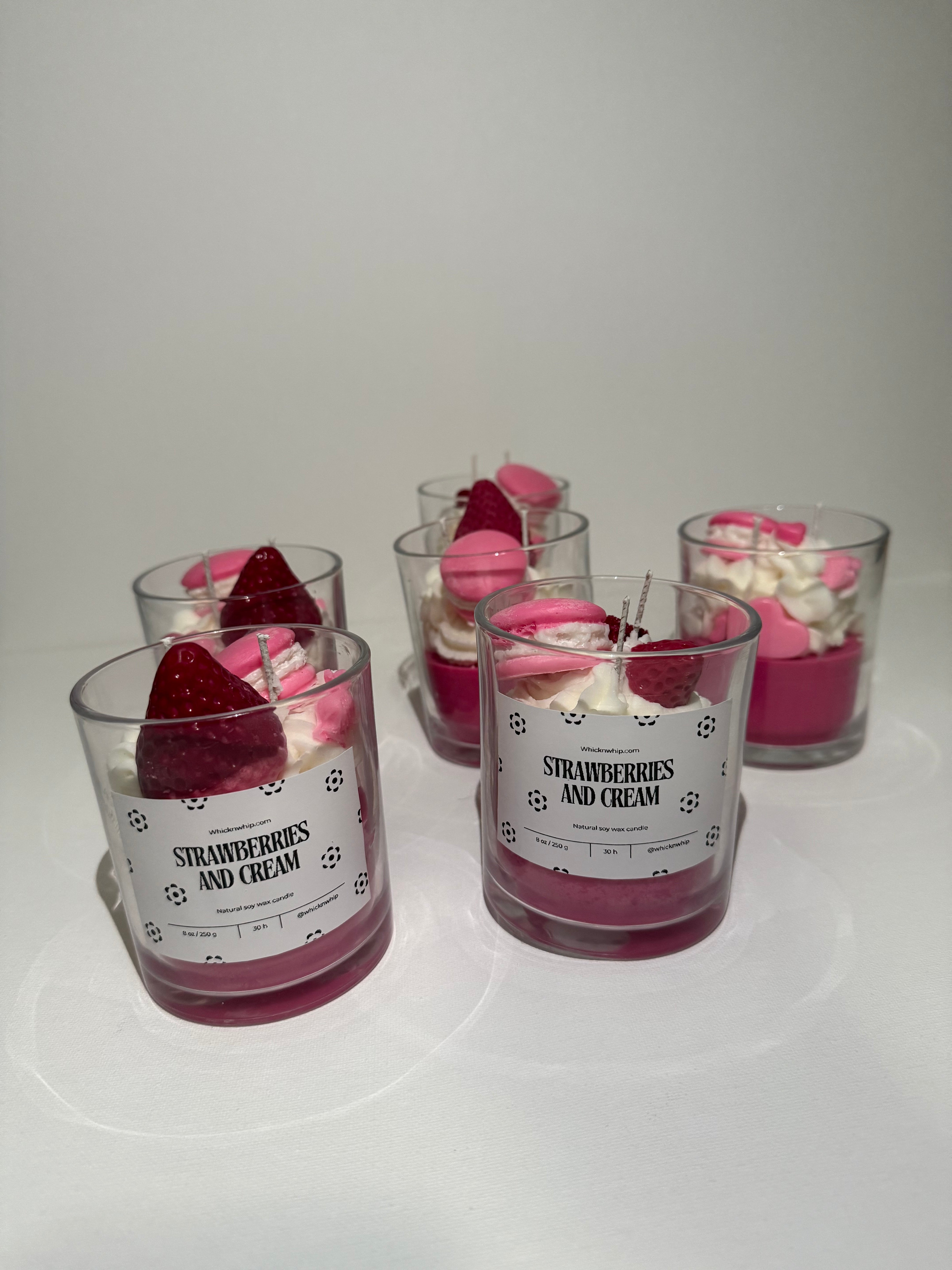 Strawberry and Cream candle