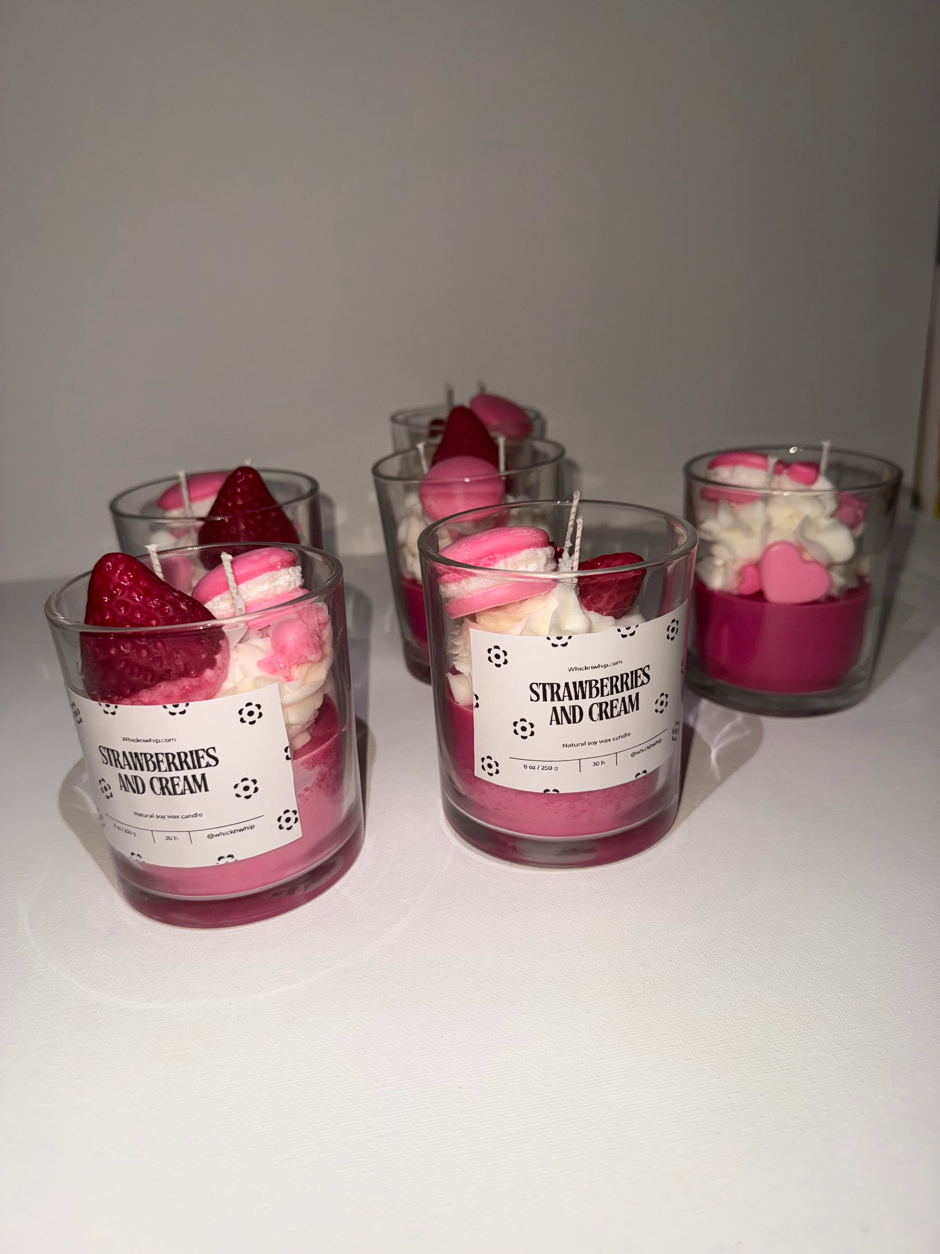 Strawberry and Cream candle