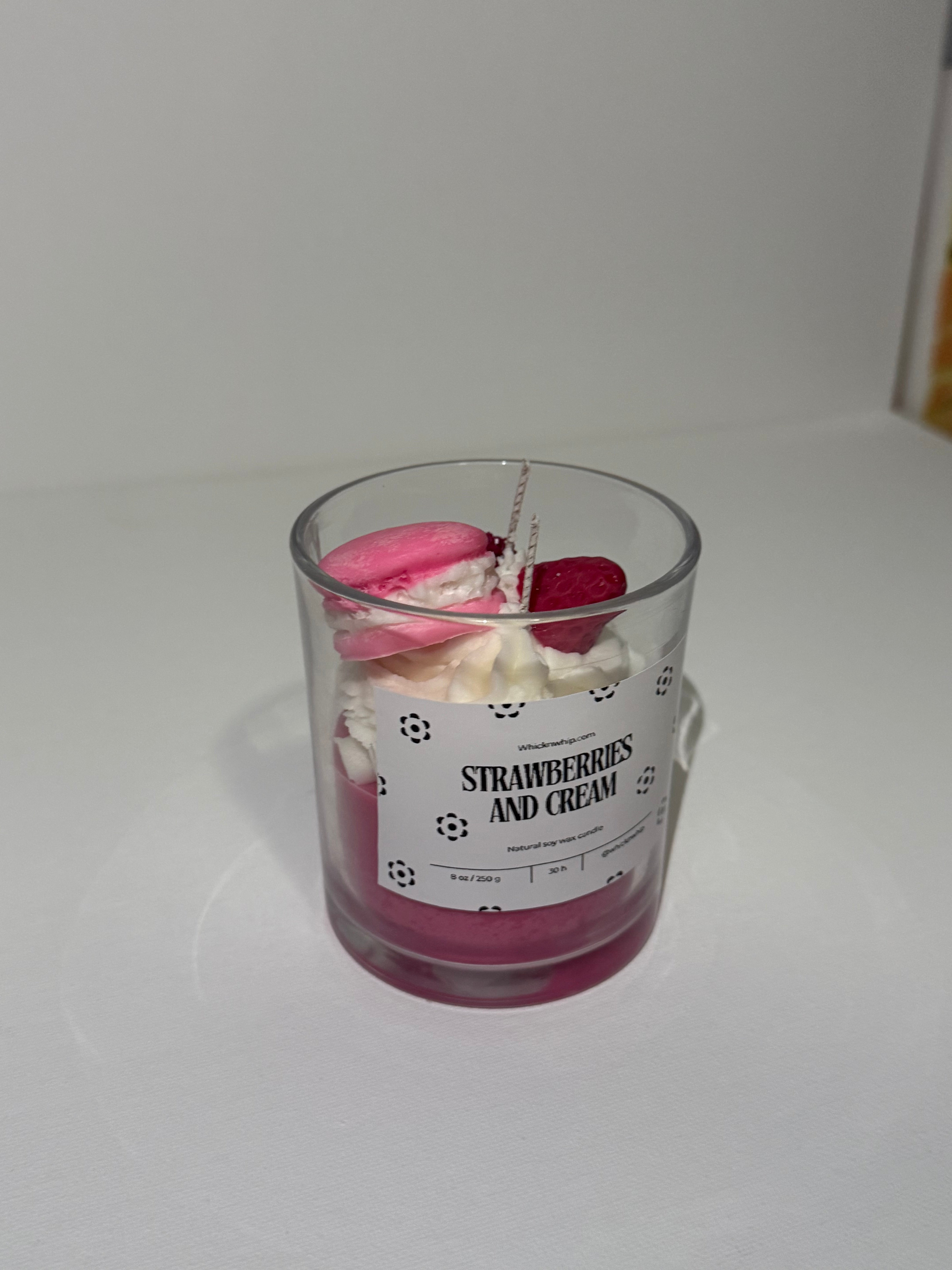 Strawberry and Cream candle