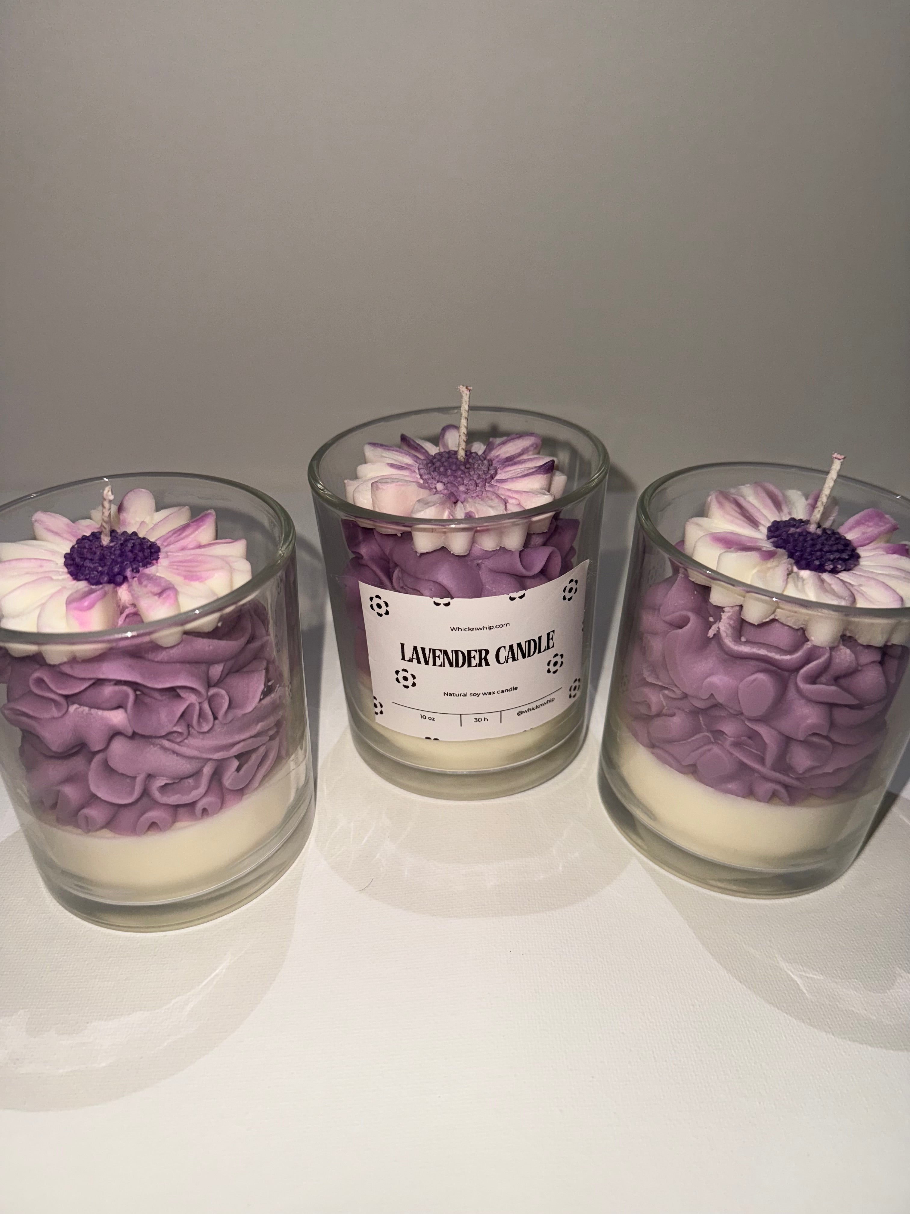 Lavender candle